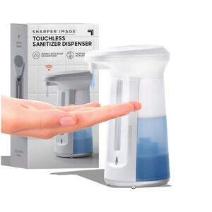 SHARPER IMAGE Touchless Soap Dispenser Motion Activated Pump for Soap& Sanitizer